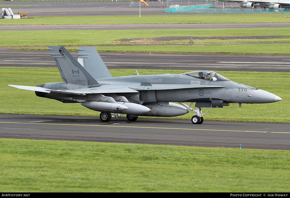 Aircraft Photo of 188770 | McDonnell Douglas CF-188 Hornet | Canada - Air Force | AirHistory.net #171725