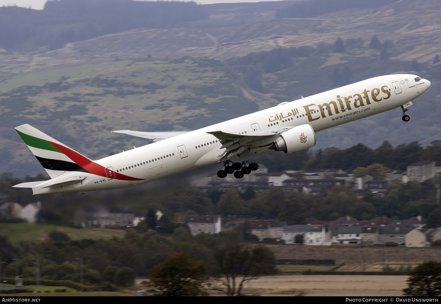 Aircraft Photo of A6-ENL | Boeing 777-31H/ER | Emirates | AirHistory.net #171731