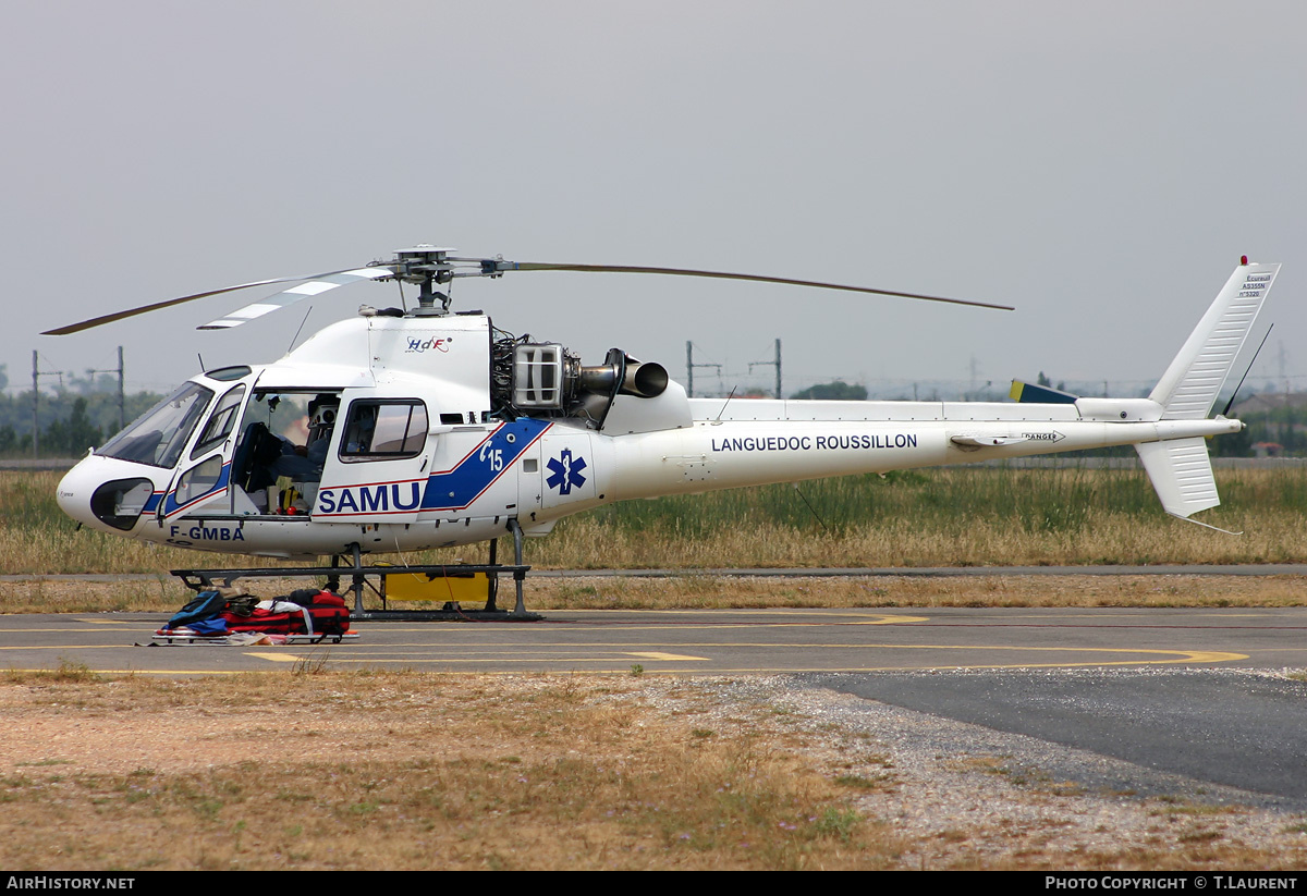 Aircraft Photo of F-GMBA | Aerospatiale AS-355N Ecureuil 2 | SAMU - Service d'Aide Médicale Urgente | AirHistory.net #171739