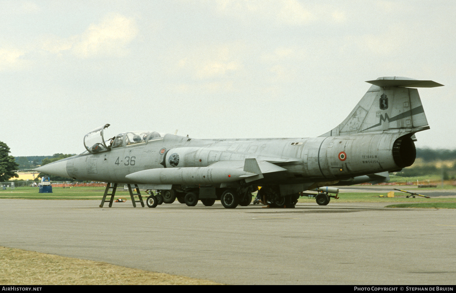 Aircraft Photo of MM54254 | Lockheed TF-104G/M Starfighter | Italy - Air Force | AirHistory.net #171745