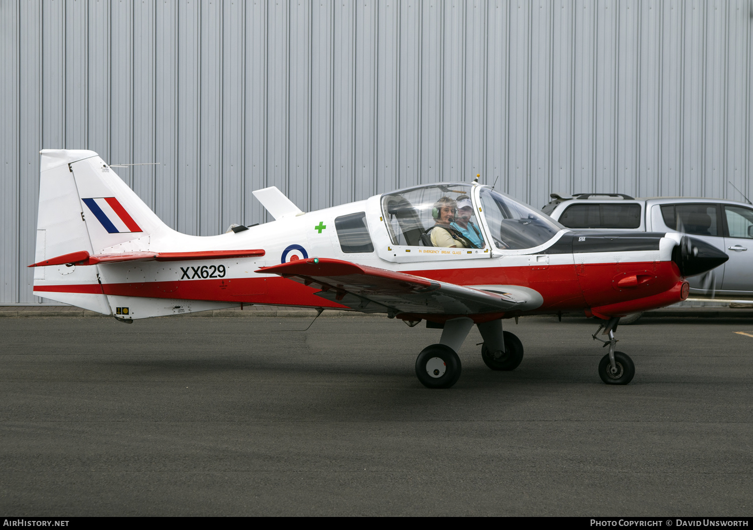 Aircraft Photo of G-BZXZ / XX629 | Scottish Aviation Bulldog 120/121 | UK - Air Force | AirHistory.net #171753