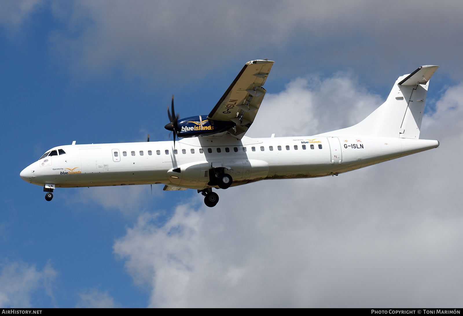 Aircraft Photo of G-ISLN | ATR ATR-72-212 | Blue Islands | AirHistory.net #171757