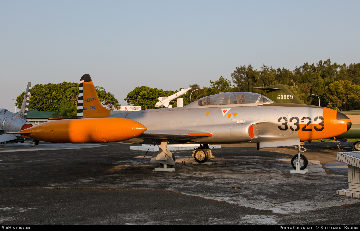 Aircraft Photo of T-33323 / 3323 | Lockheed T-33A | Taiwan - Air Force | AirHistory.net #171770
