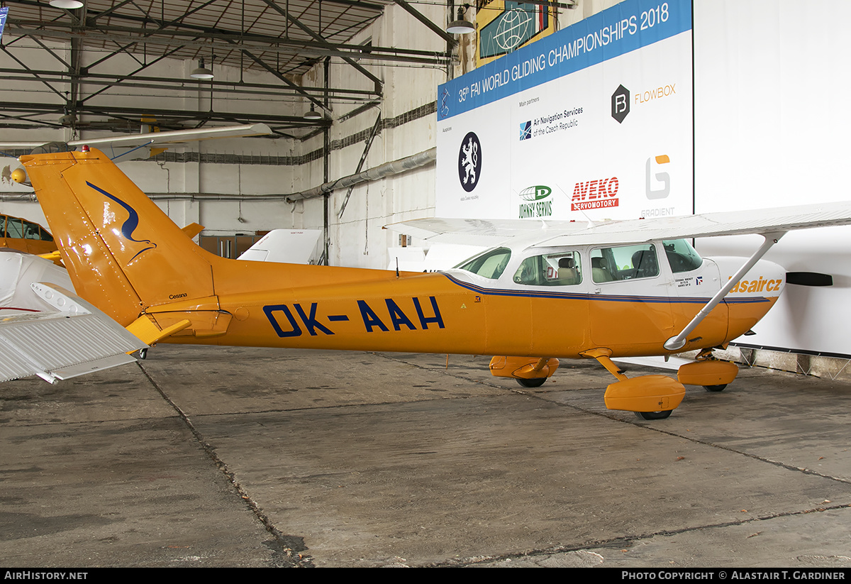 Aircraft Photo of OK-AAH | Cessna R172K Hawk XP II | Jas Air | AirHistory.net #171775