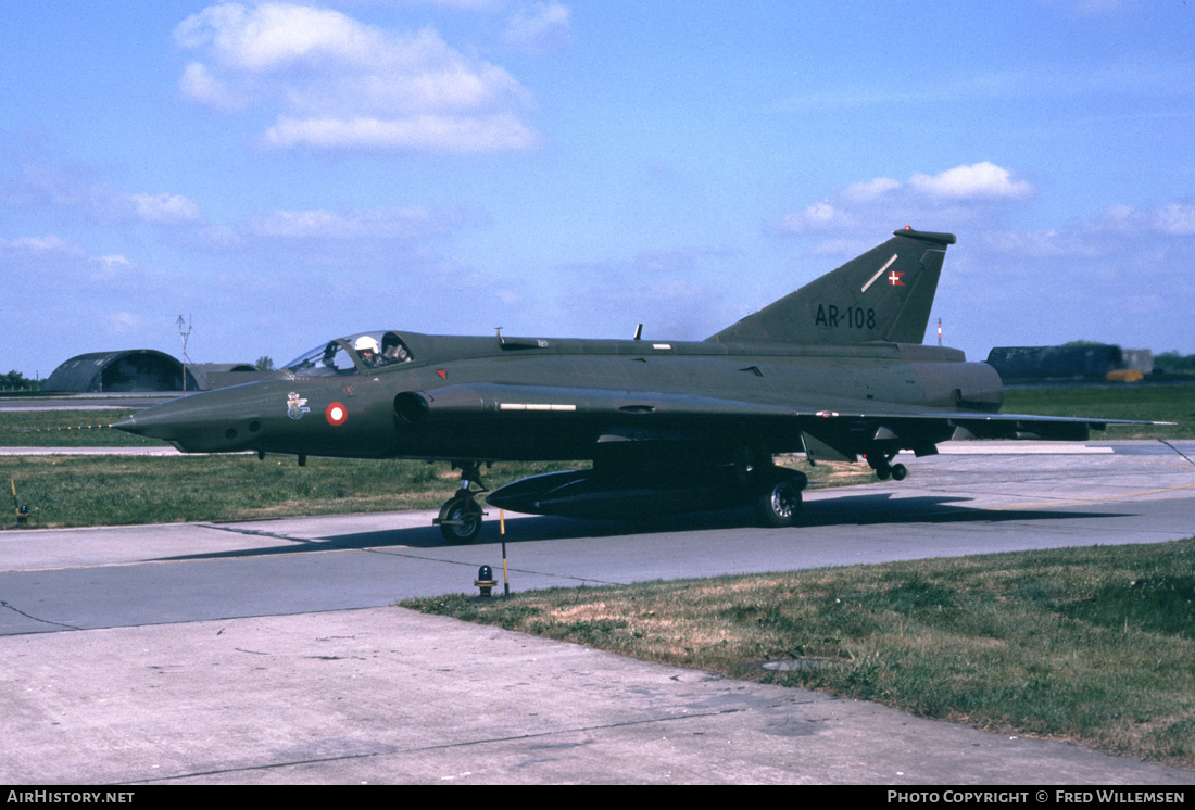 Aircraft Photo of AR-108 | Saab RF-35 Draken | Denmark - Air Force | AirHistory.net #171810