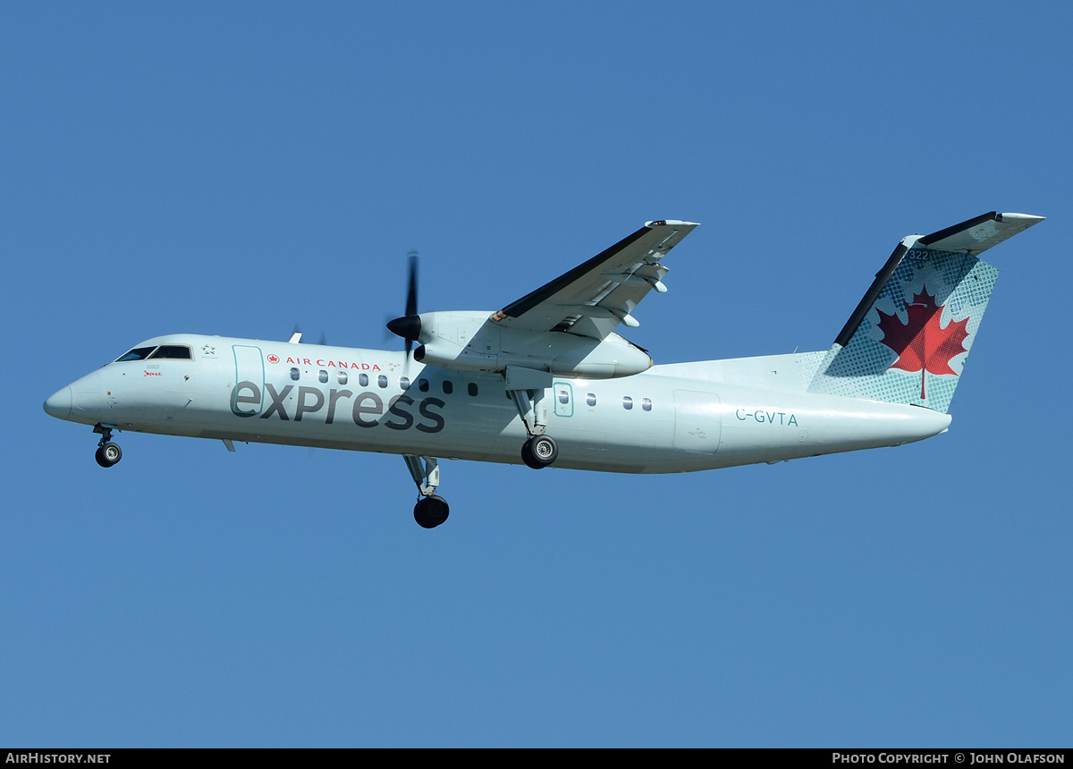 Aircraft Photo of C-GVTA | De Havilland Canada DHC-8-301 Dash 8 | Air Canada Express | AirHistory.net #171822