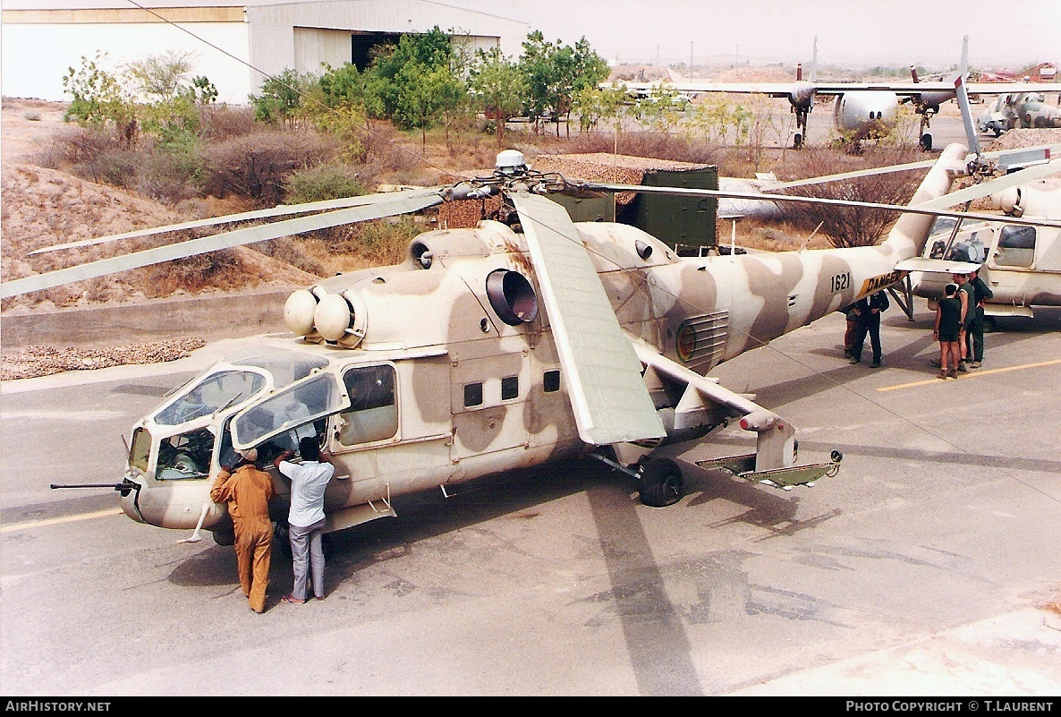 Aircraft Photo of 1621 | Mil Mi-24A | Ethiopia - Air Force | AirHistory.net #171829
