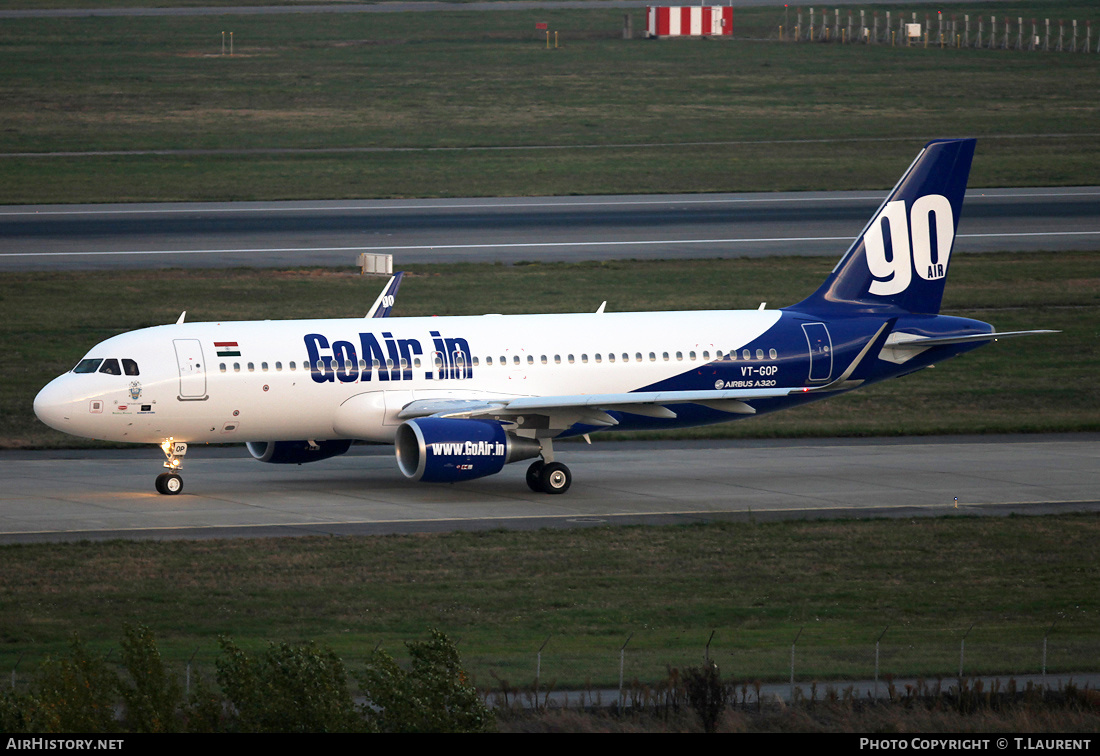 Aircraft Photo of VT-GOP | Airbus A320-214 | GoAir | AirHistory.net #171832