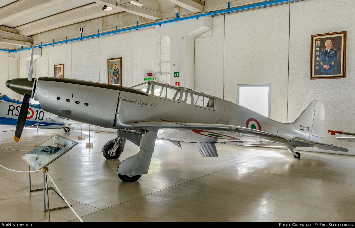 Aircraft Photo of MM558 | SAI-Ambrosini Super S7 | Italy - Air Force | AirHistory.net #171836