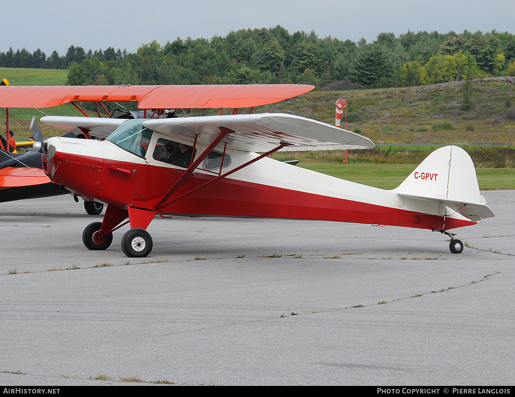 Aircraft Photo of C-GPVT | Taylorcraft BF-12-65 | AirHistory.net #171840