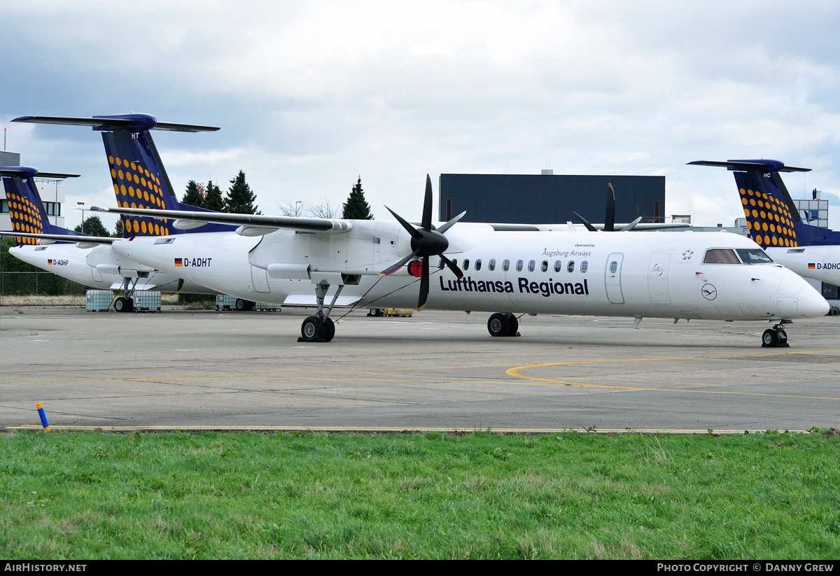 Aircraft Photo of D-ADHT | Bombardier DHC-8-402 Dash 8 | Lufthansa Regional | AirHistory.net #171842