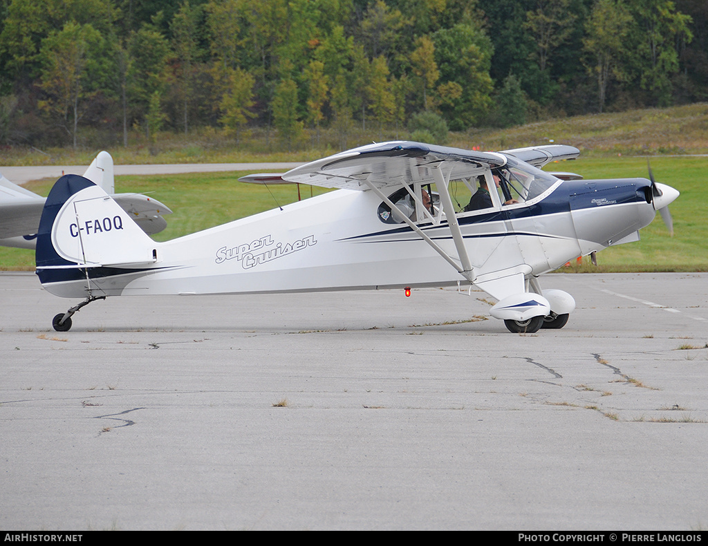 Aircraft Photo of C-FAOQ | Piper PA-12 Super Cruiser | AirHistory.net #171843