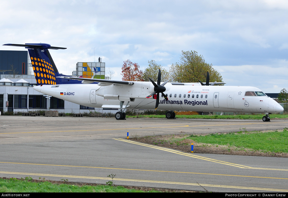 Aircraft Photo of D-ADHC | Bombardier DHC-8-402 Dash 8 | Lufthansa Regional | AirHistory.net #171851