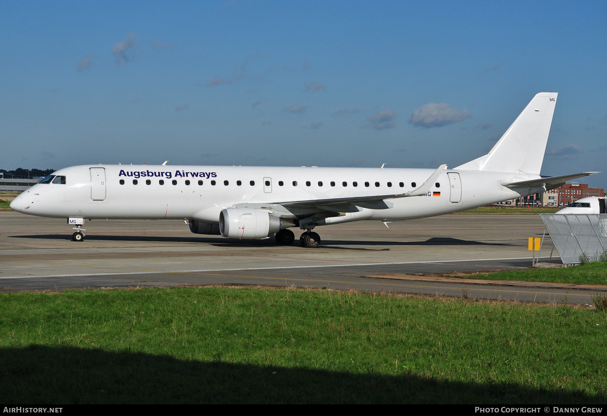 Aircraft Photo of D-AEMG | Embraer 190LR (ERJ-190-100LR) | Augsburg Airways | AirHistory.net #171866
