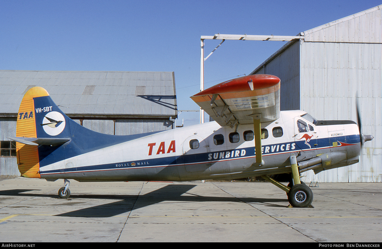 Aircraft Photo of VH-SBT | De Havilland Canada DHC-3 Otter | TAA Sunbird Services | AirHistory.net #171872