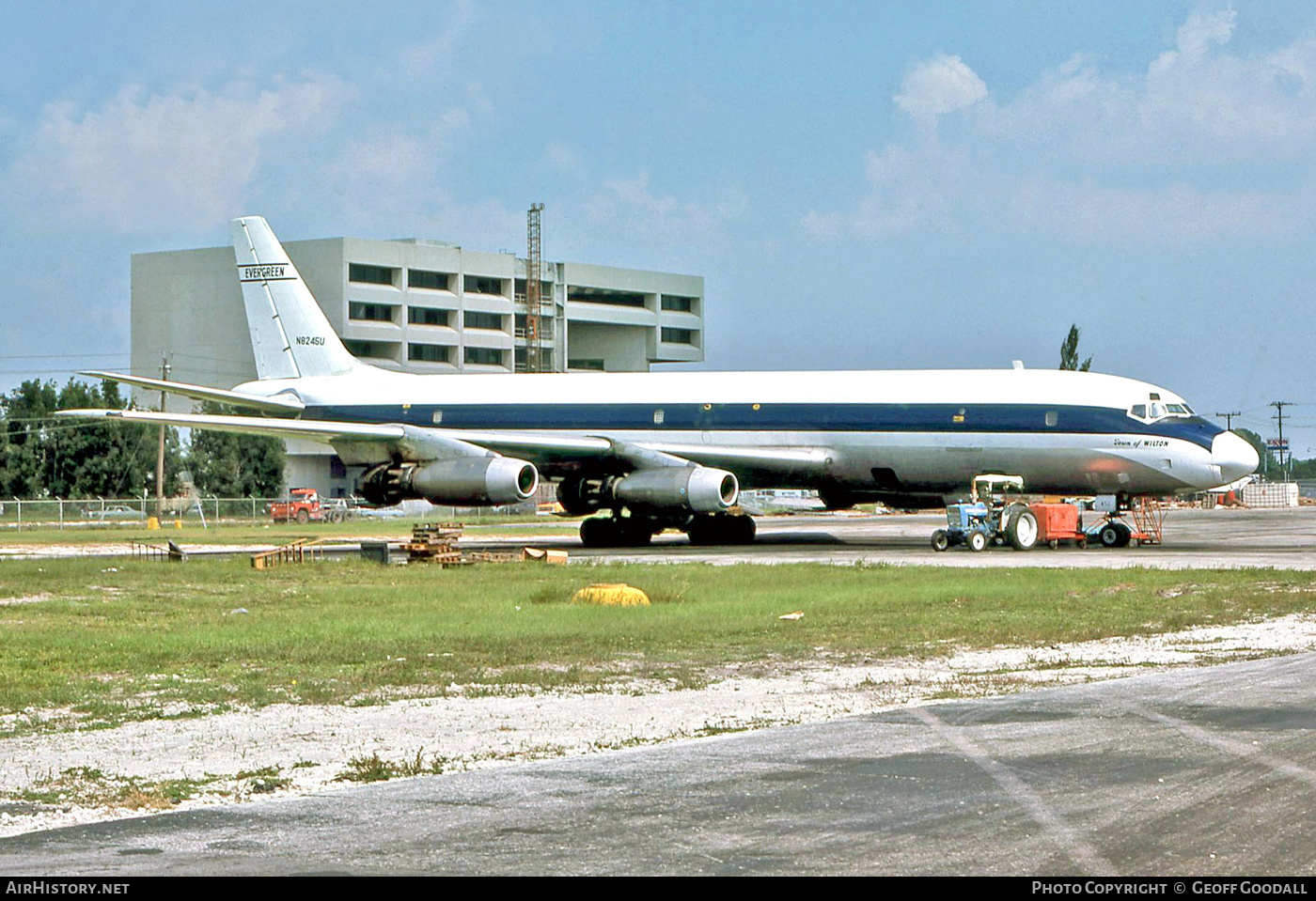 Aircraft Photo of N8245U | Douglas DC-8-33 | Evergreen International Airlines | AirHistory.net #171873