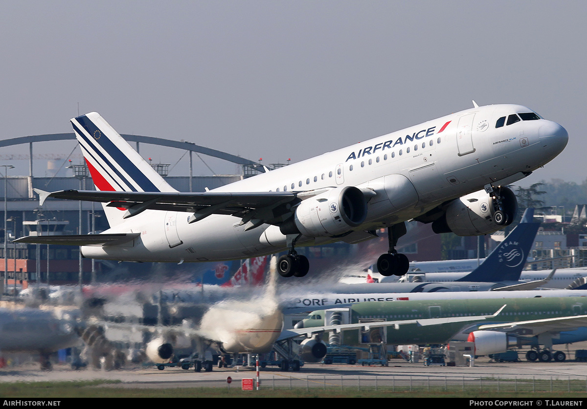 Aircraft Photo of F-GRHI | Airbus A319-111 | Air France | AirHistory.net #171878