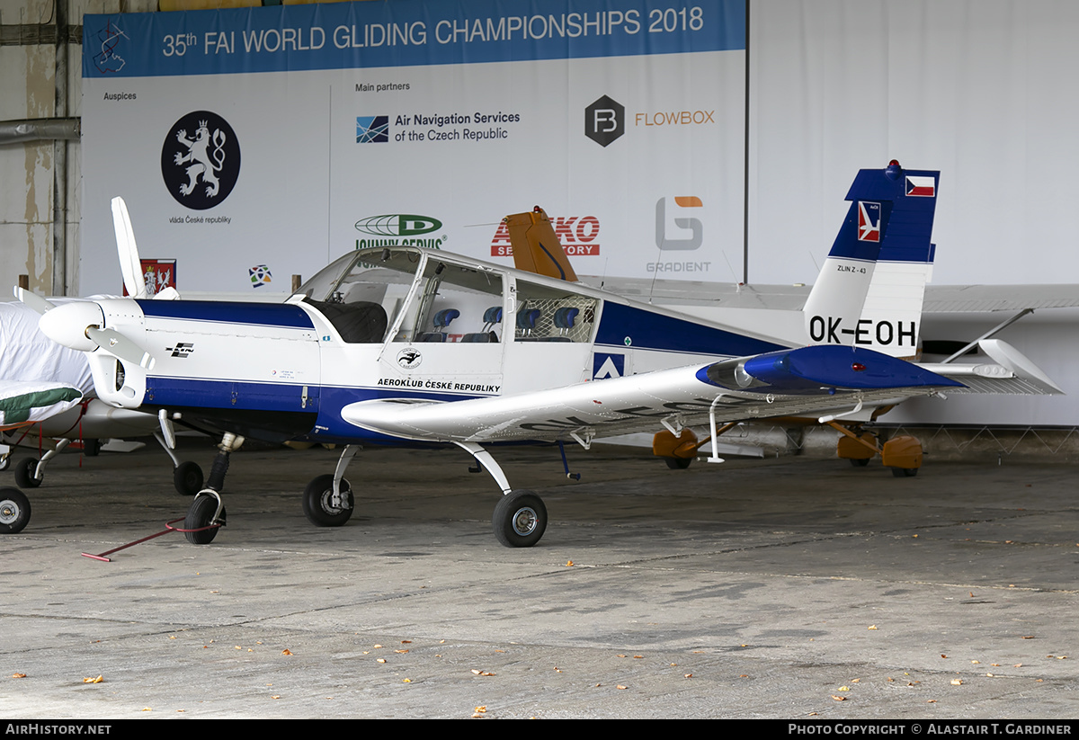 Aircraft Photo of OK-EOH | Zlin Z-43 | AeČR - Aeroklub České Republiky | AirHistory.net #171880