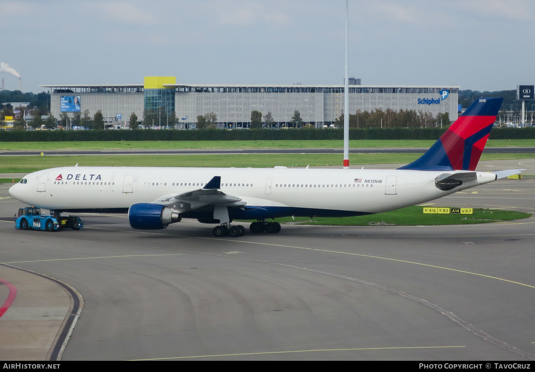 Aircraft Photo of N815NW | Airbus A330-323 | Delta Air Lines | AirHistory.net #171911