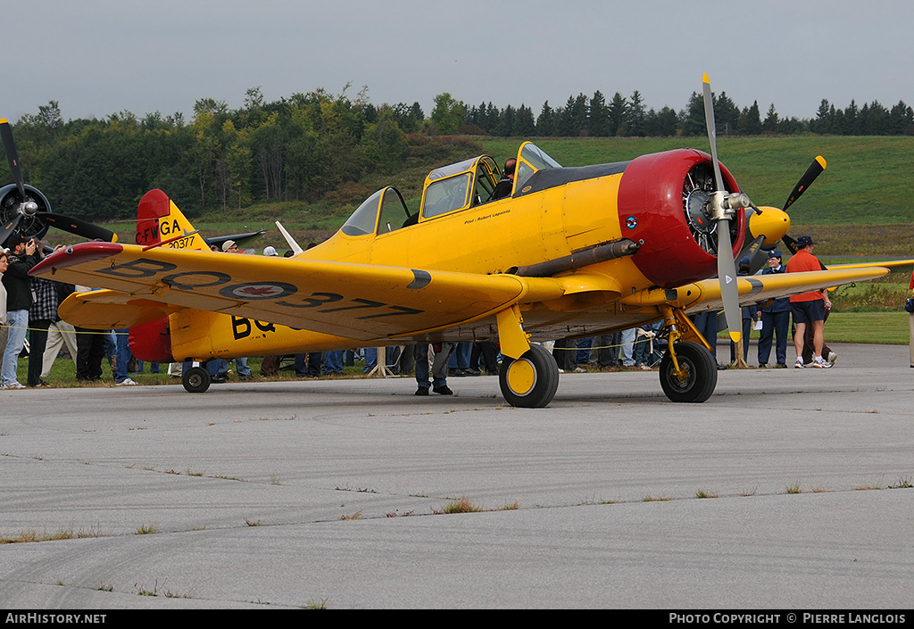 Aircraft Photo of C-FWGA | North American T-6H Harvard Mk IV | Canada - Air Force | AirHistory.net #171915
