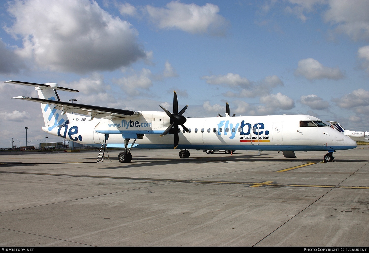 Aircraft Photo of G-JEDI | Bombardier DHC-8-402 Dash 8 | Flybe - British European | AirHistory.net #171939