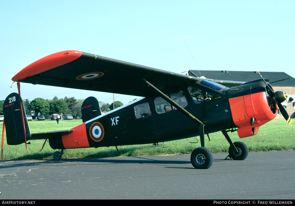 Aircraft Photo of 218 | Max Holste MH.1521M Broussard | France - Air Force | AirHistory.net #171965