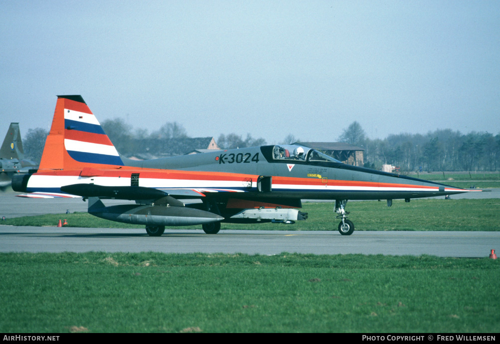 Aircraft Photo of K-3024 | Canadair NF-5A | Netherlands - Air Force | AirHistory.net #171967