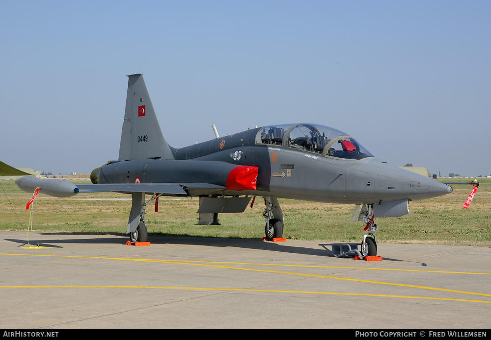 Aircraft Photo of 0449 | Northrop F-5B-2000 | Turkey - Air Force | AirHistory.net #171972
