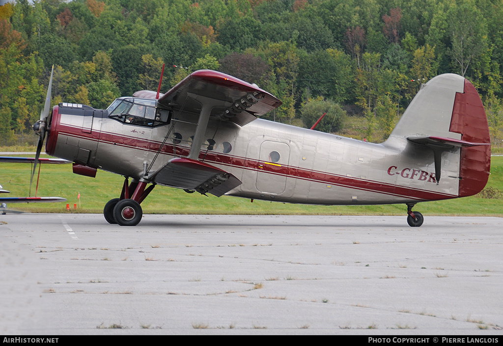 Aircraft Photo of C-GFBR | Antonov An-2P | AirHistory.net #171988