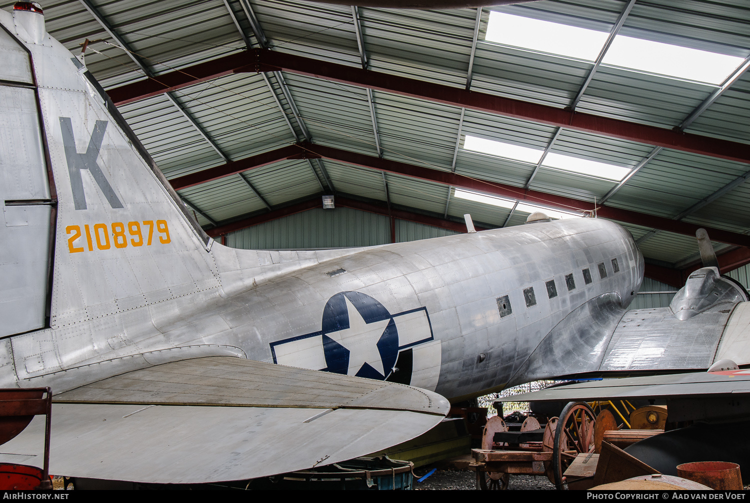 Aircraft Photo of 42-108979 / 2108979 | Douglas C-47D Skytrain | USA - Air Force | AirHistory.net #171992