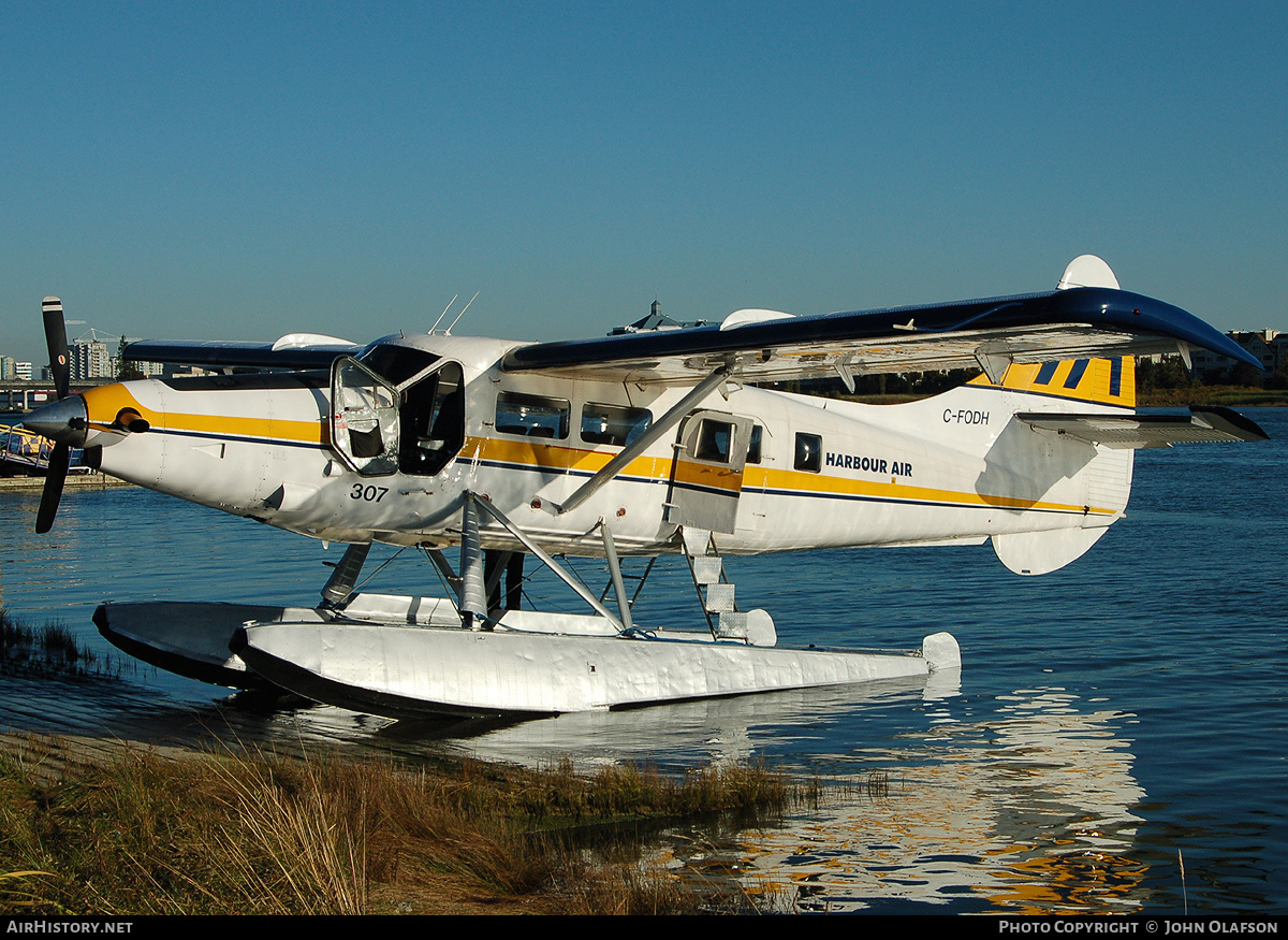 Aircraft Photo of C-FODH | Vazar DHC-3T Turbine Otter | Harbour Air | AirHistory.net #172001