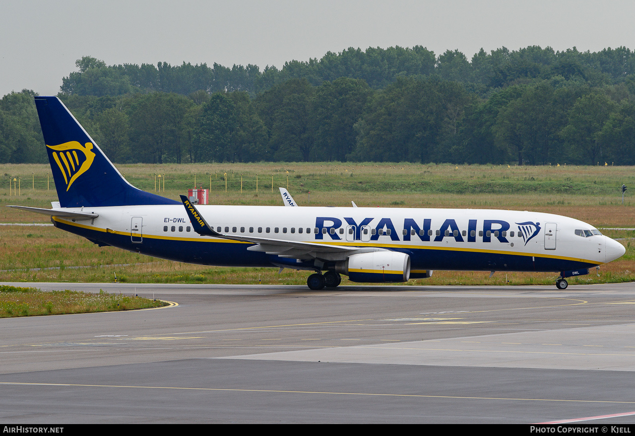 Aircraft Photo of EI-DWL | Boeing 737-8AS | Ryanair | AirHistory.net #172015