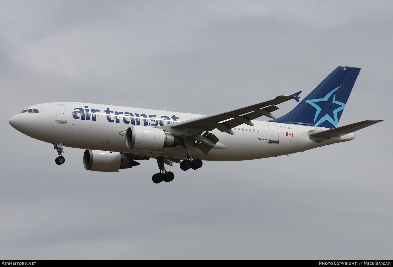 Aircraft Photo of C-GTSW | Airbus A310-304 | Air Transat | AirHistory.net #172023