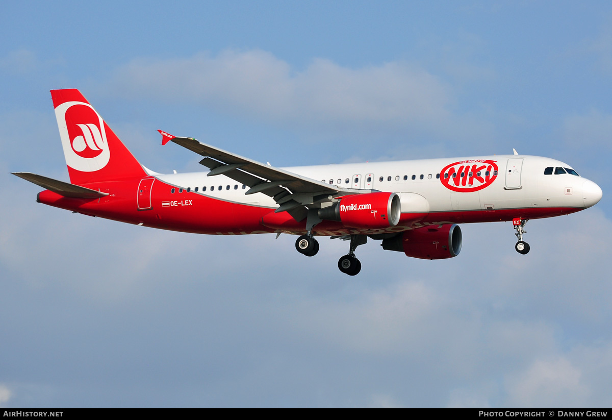 Aircraft Photo of OE-LEX | Airbus A320-214 | Niki | AirHistory.net #172033