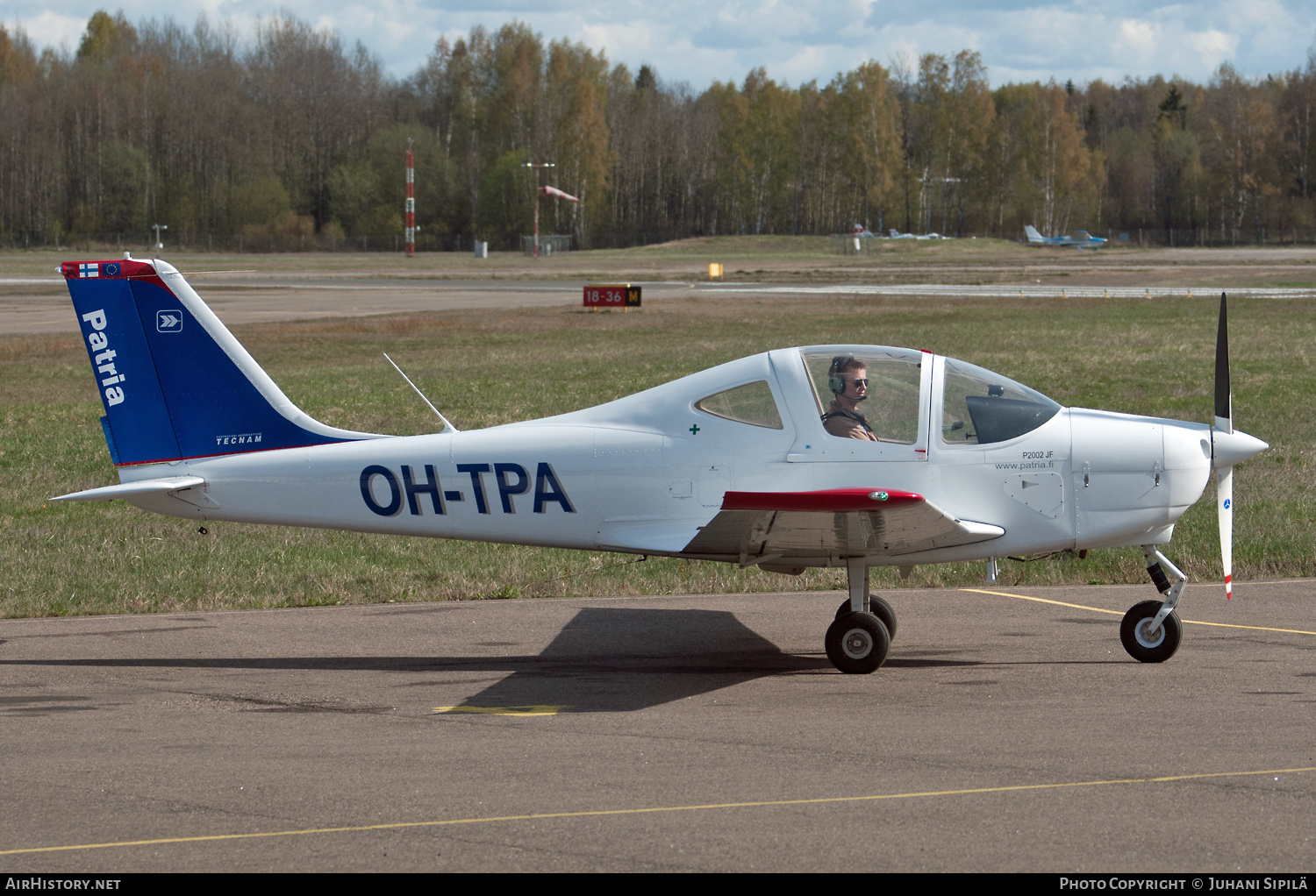 Aircraft Photo of OH-TPA | Tecnam P-2002JF Sierra | Patria Pilot Training | AirHistory.net #172041