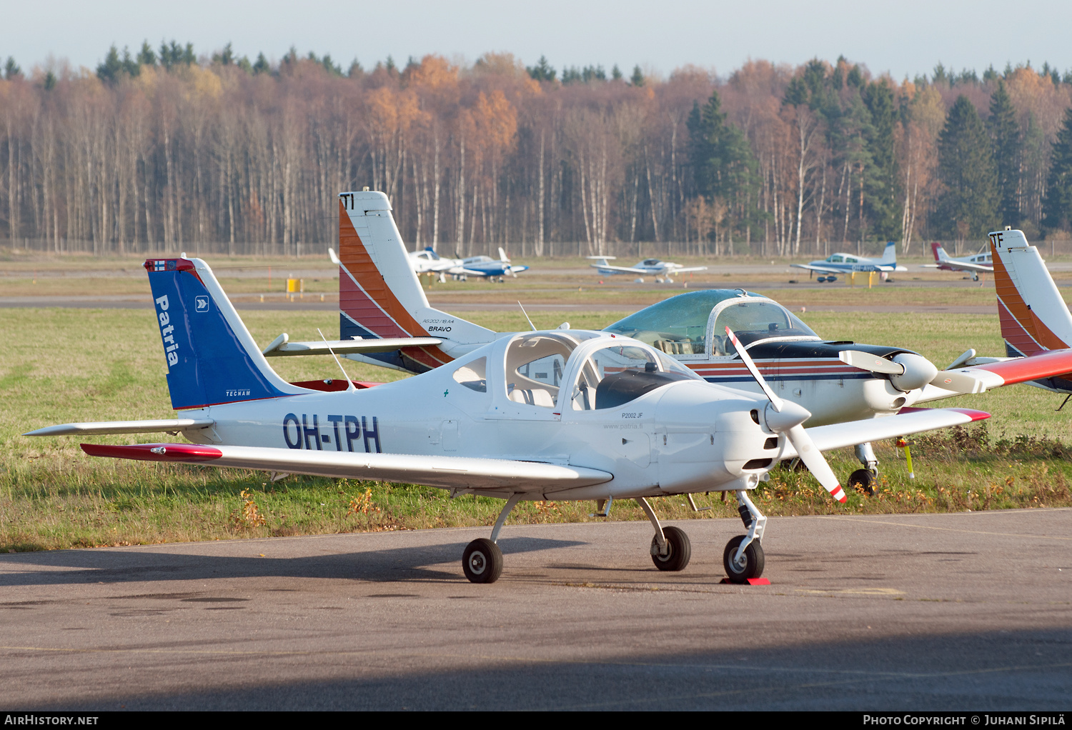 Aircraft Photo of OH-TPH | Tecnam P-2002JF Sierra | Patria Pilot Training | AirHistory.net #172045