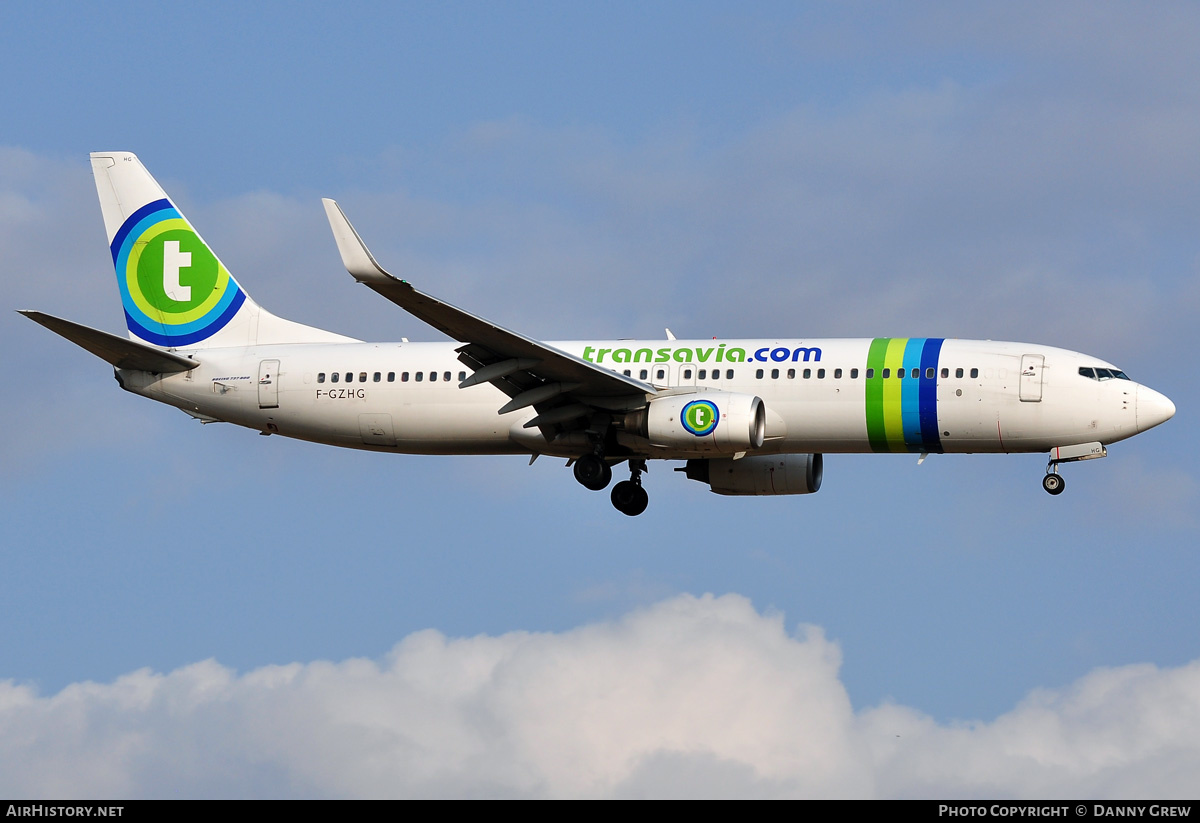 Aircraft Photo of F-GZHG | Boeing 737-8K2 | Transavia | AirHistory.net #172047