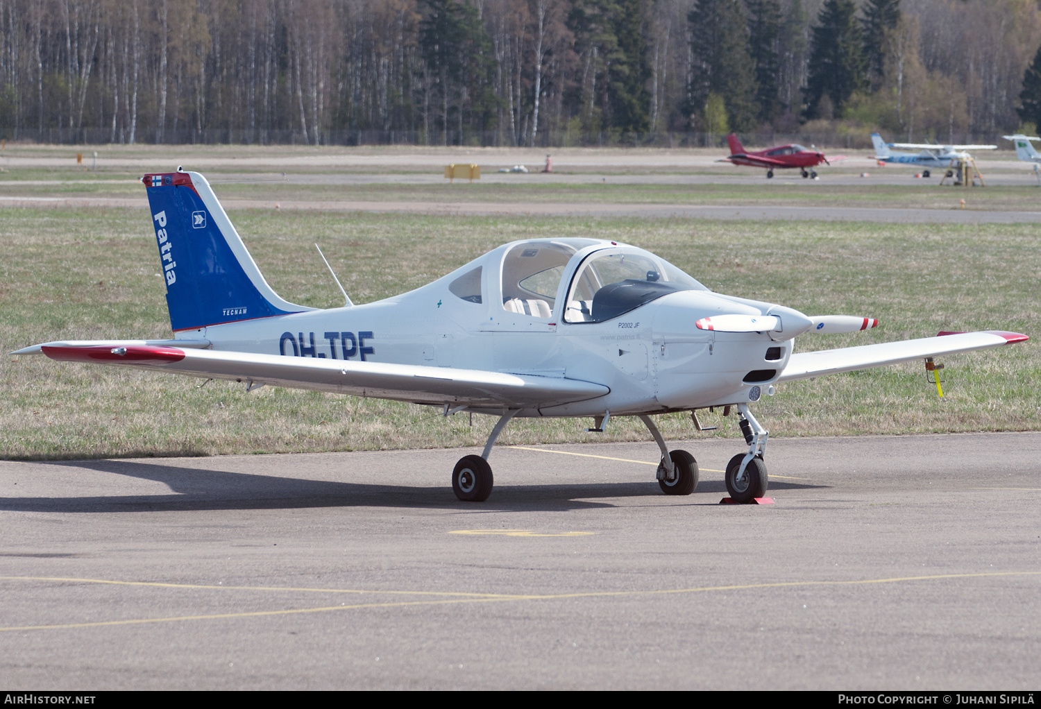 Aircraft Photo of OH-TPF | Tecnam P-2002JF Sierra | Patria Pilot Training | AirHistory.net #172049