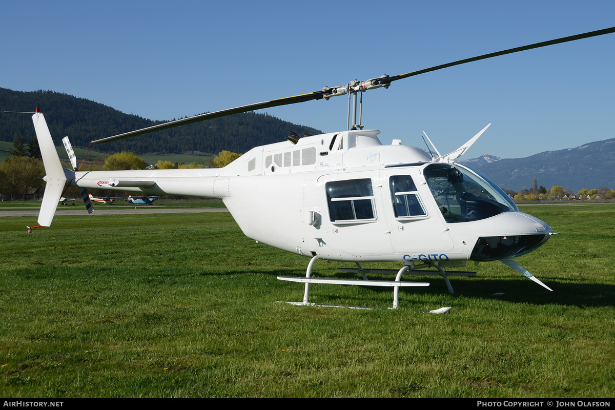 Aircraft Photo of C-GITQ | Bell 206B-3 JetRanger III | AirHistory.net #172054