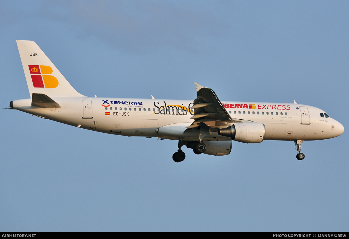 Aircraft Photo of EC-JSK | Airbus A320-214 | Iberia Express | AirHistory.net #172064