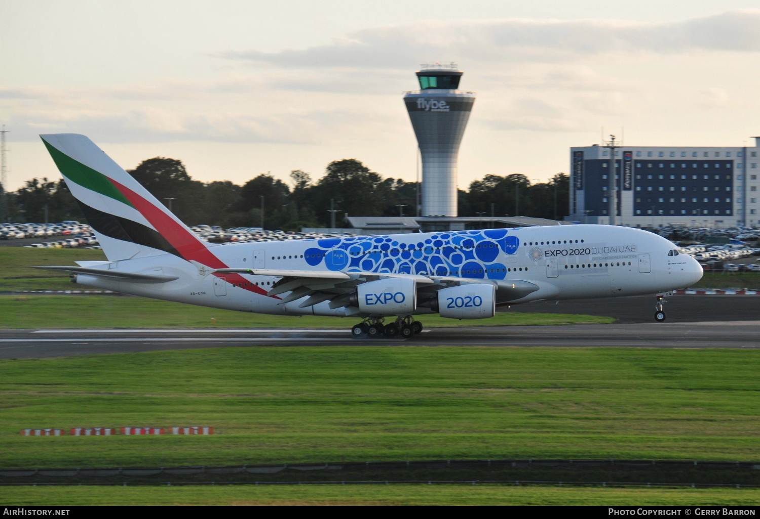 Aircraft Photo of A6-EOQ | Airbus A380-861 | Emirates | AirHistory.net #172069