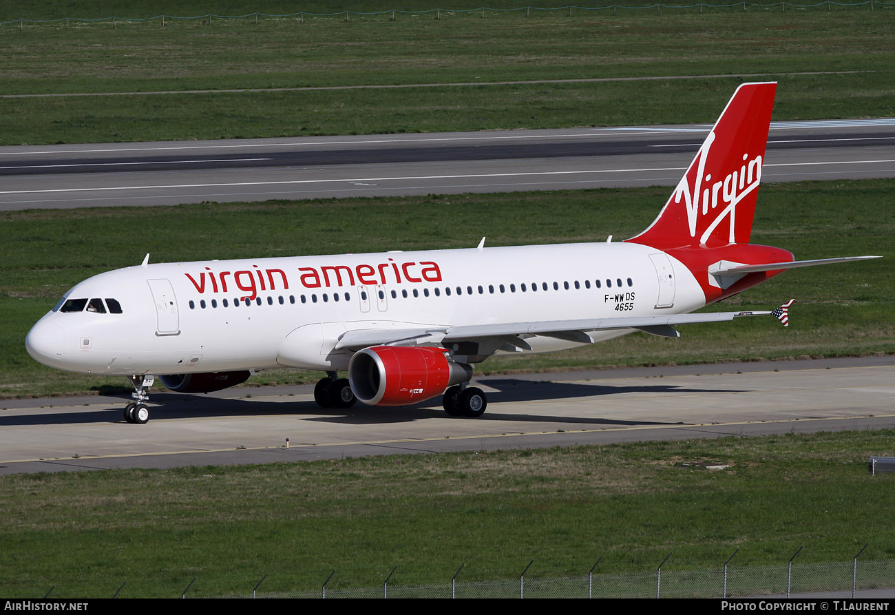 Aircraft Photo of F-WWDS | Airbus A320-214 | Virgin America | AirHistory.net #172070