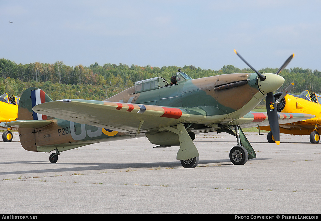 Aircraft Photo of C-FDNL / P2970 | Hawker Hurricane Mk12 | Canada - Air Force | AirHistory.net #172108