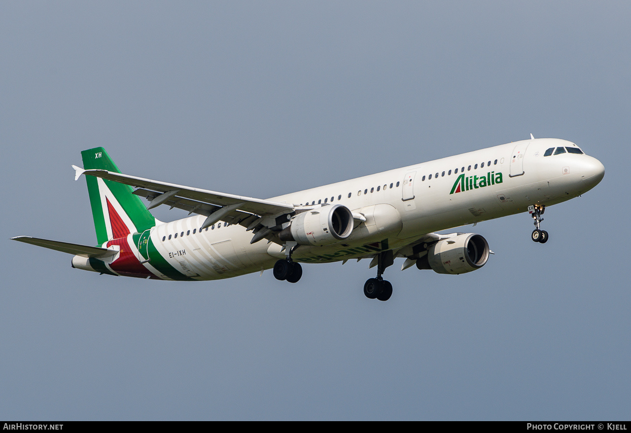 Aircraft Photo of EI-IXH | Airbus A321-112 | Alitalia | AirHistory.net #172109