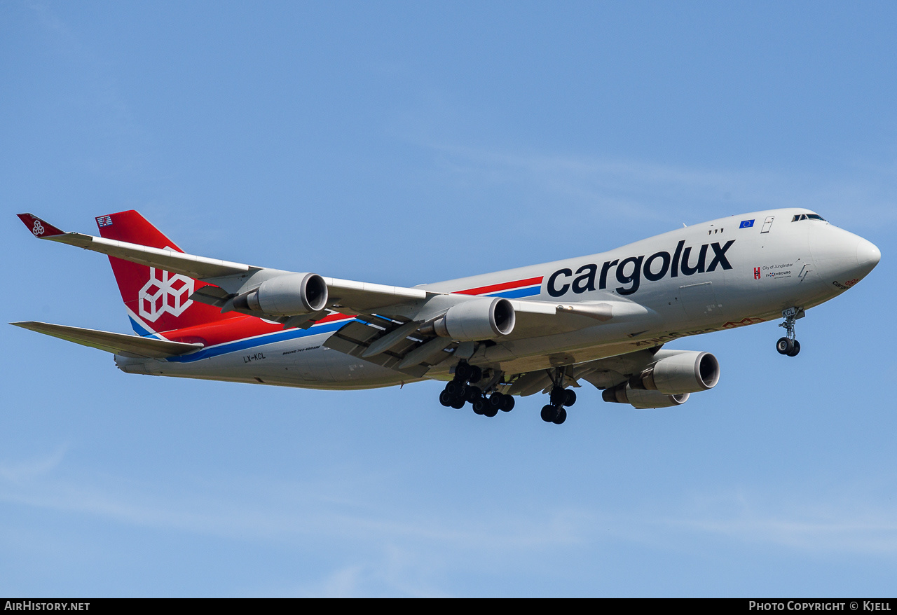 Aircraft Photo of LX-KCL | Boeing 747-4HAF/ER/SCD | Cargolux | AirHistory.net #172112
