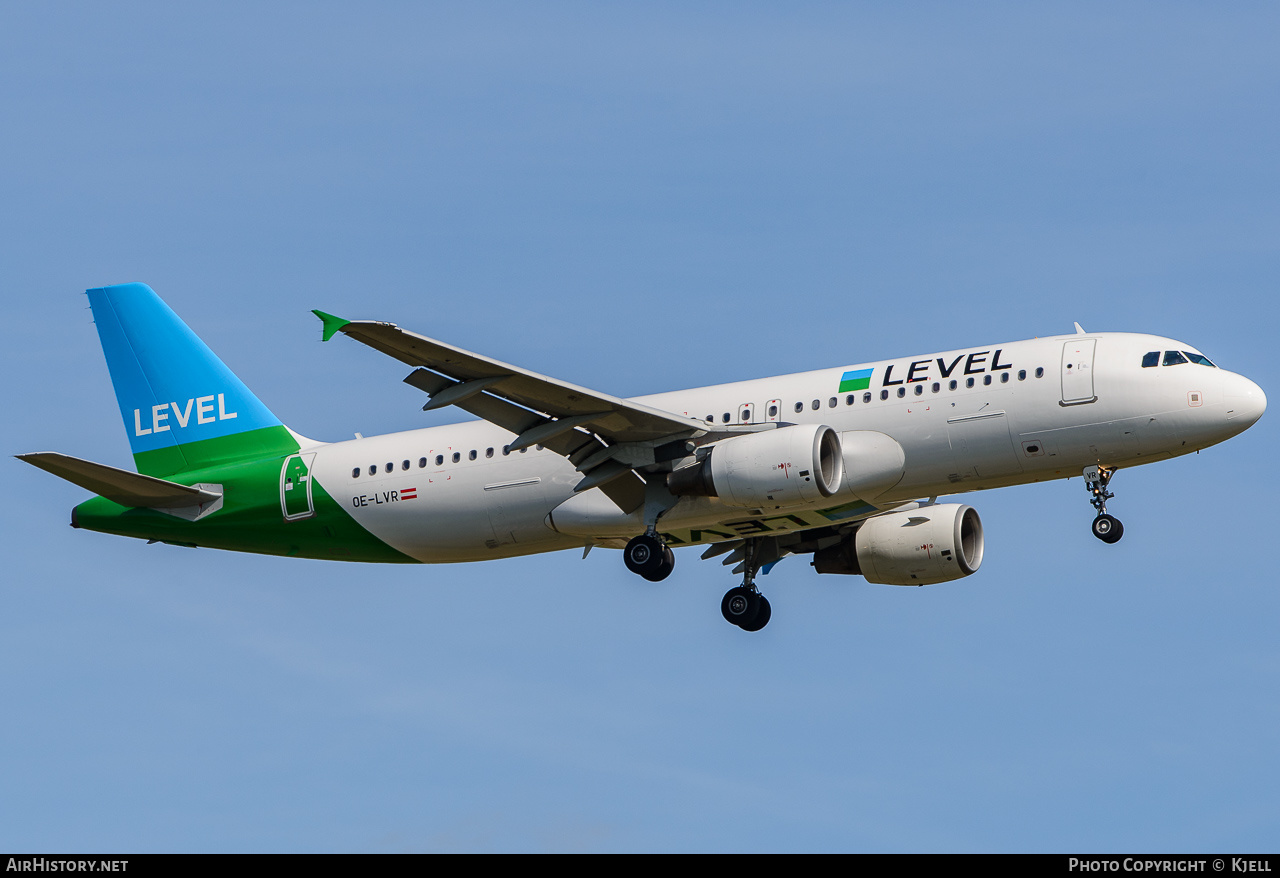 Aircraft Photo of OE-LVR | Airbus A320-214 | Level | AirHistory.net #172115