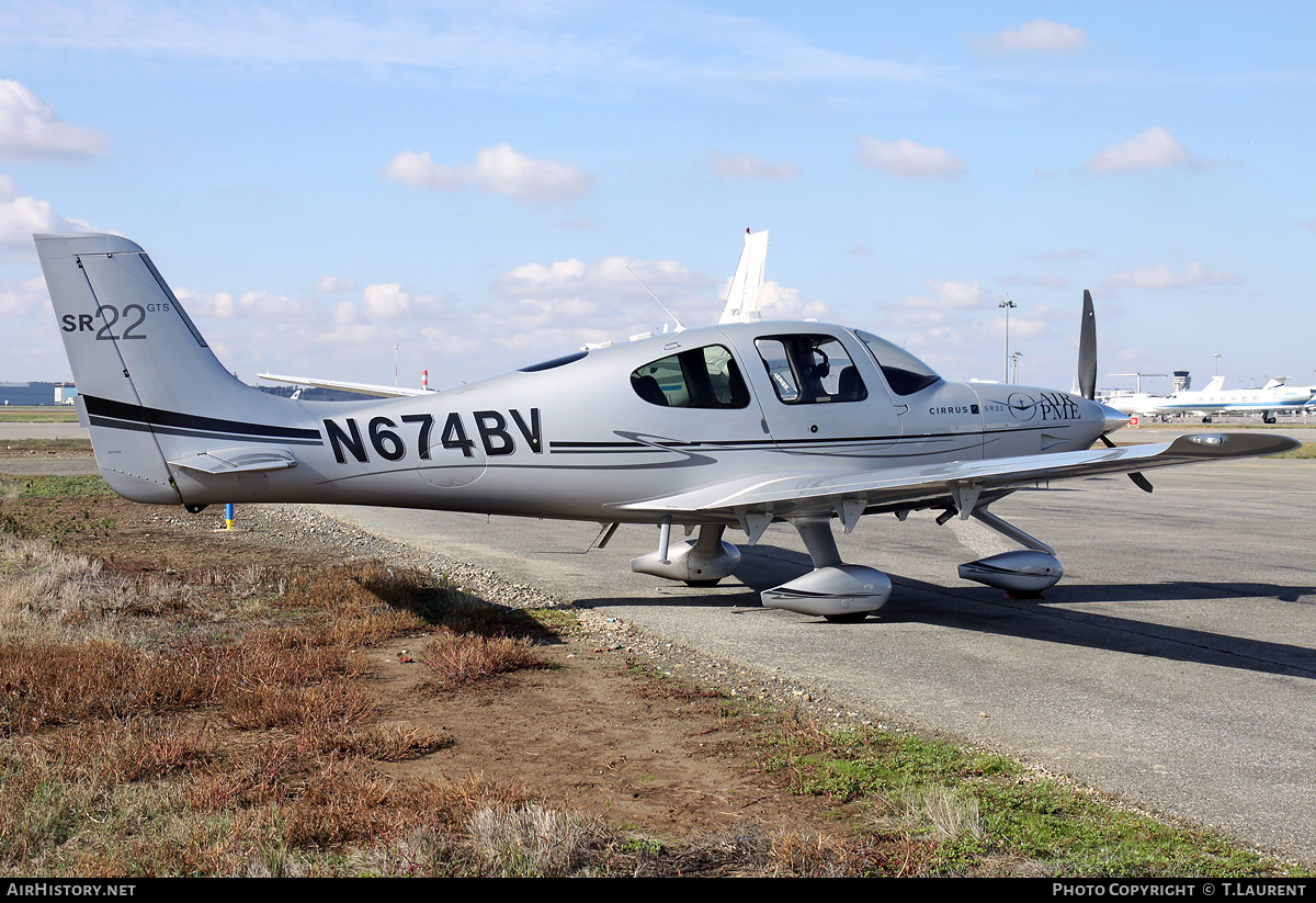 Aircraft Photo of N674BV | Cirrus SR-22 G3-GTS | Air PME | AirHistory.net #172118