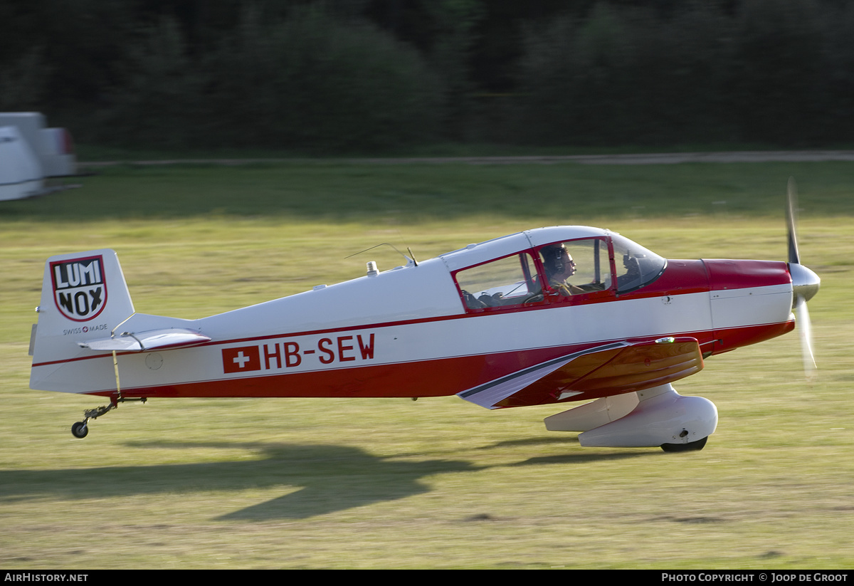 Aircraft Photo of HB-SEW | Jodel DR-1050 Ambassadeur | Luminox | AirHistory.net #172125