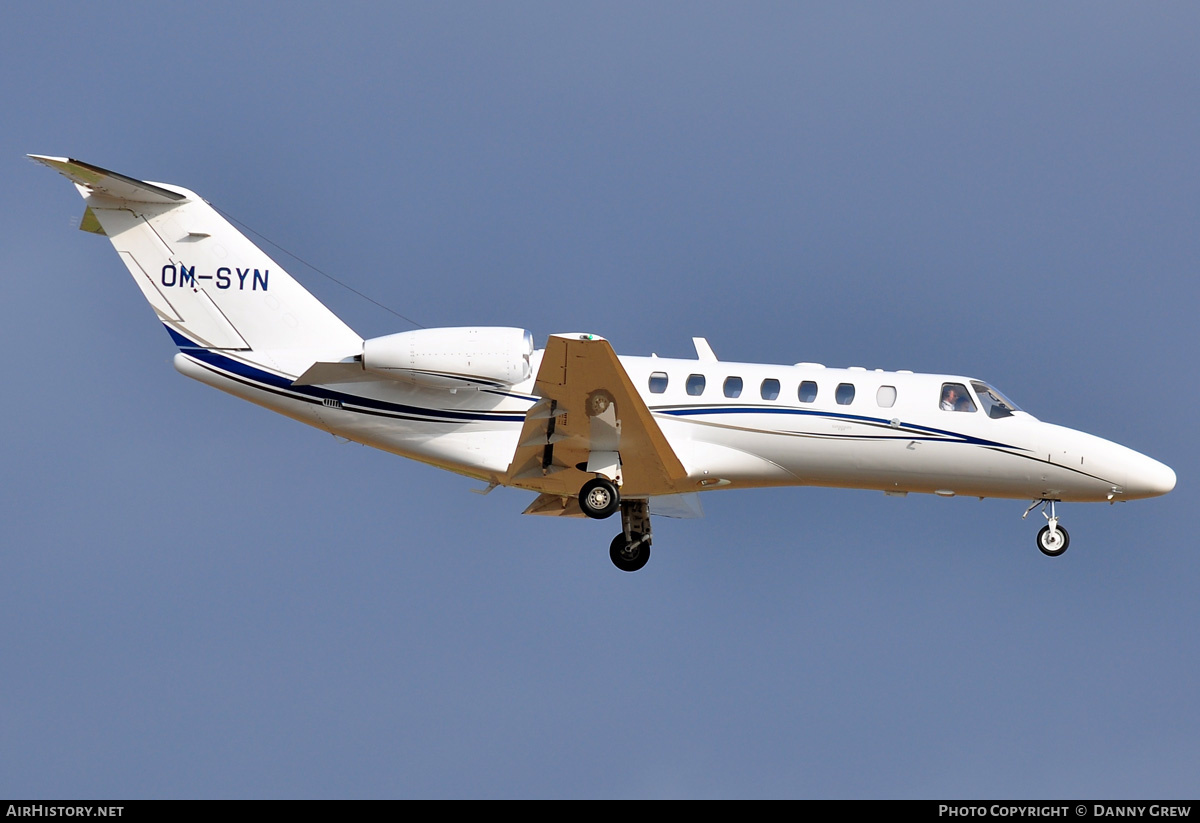 Aircraft Photo of OM-SYN | Cessna 525B CitationJet CJ3 | AirHistory.net #172128