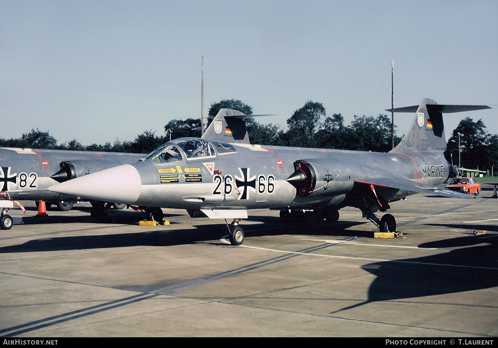Aircraft Photo of 2666 | Lockheed F-104G Starfighter | Germany - Navy | AirHistory.net #172129